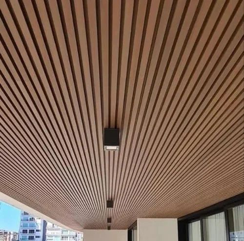 WPC Louvers Ceiling Panels hyderabad
